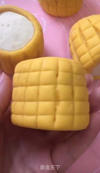 蒸玉米馒头的做法步骤:10
