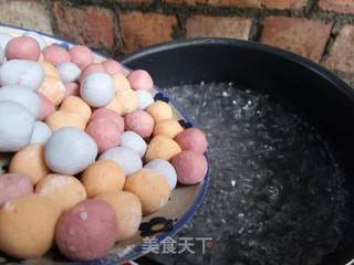 彩色小丸子的做法步骤:12