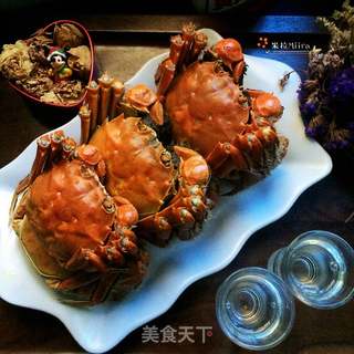 清蒸大闸蟹的做法步骤:5