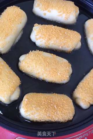 豆沙馅脆皮面包的做法步骤:12