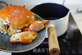 青蟹汤面的做法步骤:2