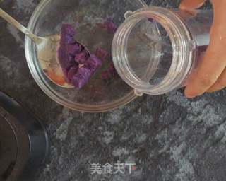 宝宝辅食 富含花青素的紫薯泥的做法步骤:5