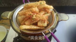 香酥冬瓜条的做法步骤:7