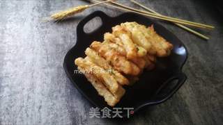 香酥冬瓜条的做法步骤:8