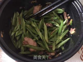 番茄扁豆焖面的做法步骤:6