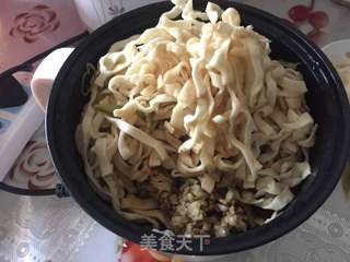 番茄扁豆焖面的做法步骤:10