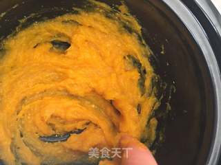 煎葱油南瓜花卷的做法步骤:4