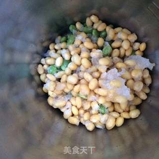 双豆豆浆的做法步骤:2