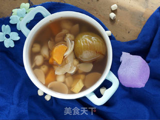 无花果莲子百合糖水的做法步骤:9