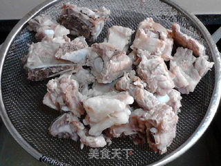莲藕苹果排骨汤的做法步骤:7