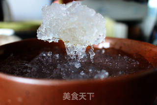 夏天桃胶皂角米雪燕银耳羮的做法步骤:7