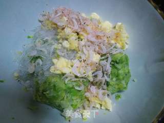 素馅圆白菜包子的做法步骤:5