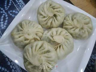 素馅圆白菜包子的做法步骤:9