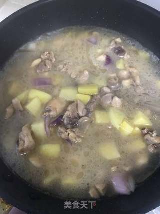 【飘香咖喱鸡饭】——老少皆宜滴快手懒人菜+饭的做法步骤:10