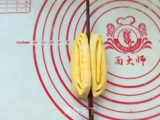 南瓜花卷的做法步骤:12