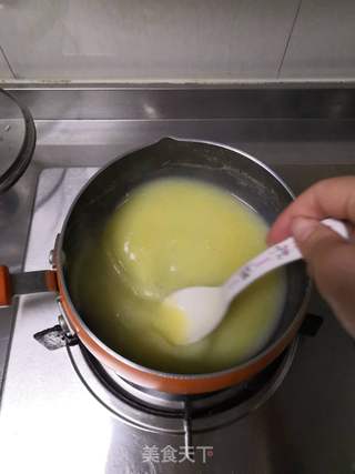 玉米糊糊的做法步骤:4