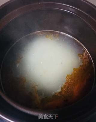 鲜虾香芹粥的做法步骤：4