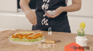 三文鱼还在生吃吗?90秒厨房教你做美味的焦糖三文鱼!的做法步骤:11