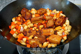 芋头排骨焖饭-------上班族轻松搞定美味早餐的做法步骤:13