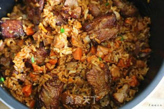 芋头排骨焖饭-------上班族轻松搞定美味早餐的做法步骤:16