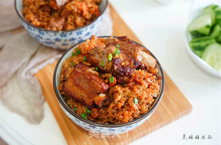 芋头排骨焖饭-------上班族轻松搞定美味早餐的做法步骤:18