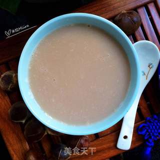 板栗红豆羹的做法步骤:8
