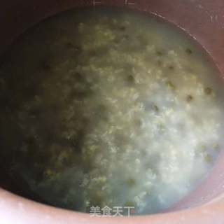 绿豆糯米粥的做法步骤:6