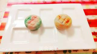 豆沙艺术的做法步骤:2