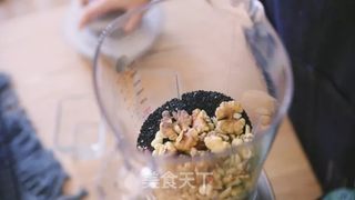 黑芝麻糊的做法步骤:12