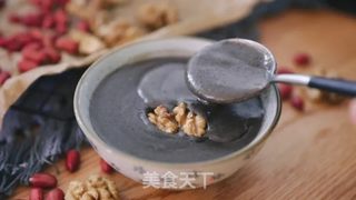 黑芝麻糊的做法步骤:21