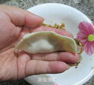 香菇鸡肉馅饺子的做法步骤:11