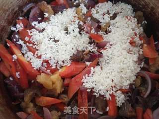 风干牛肉饭的做法步骤:7