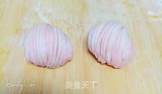 双色花卷的做法步骤：8