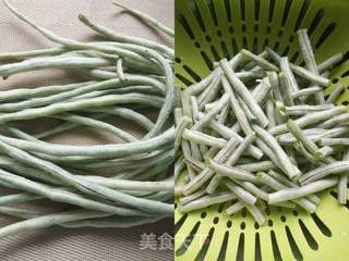 豇豆焖面的做法步骤:4