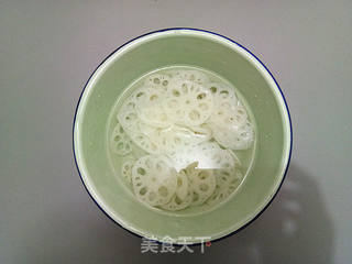 酸甜藕片的做法步骤:5