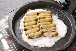 盐焗蛏的做法步骤：5