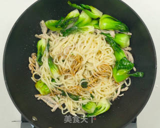 #炒面的做法图解9