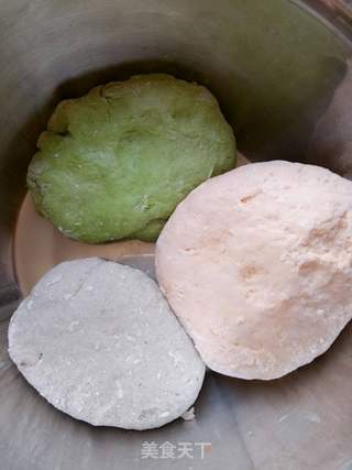 健康蔬菜彩色馒头的做法步骤：6