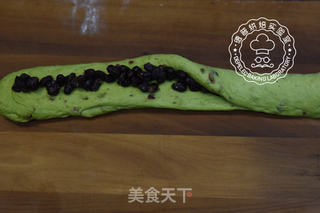 欧式抹茶红豆面包的做法步骤:7