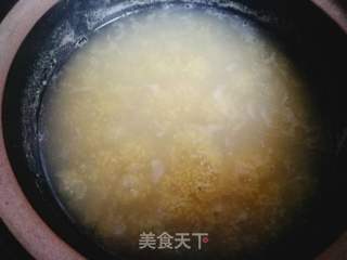 蜜薯红糖小米粥的做法步骤：4