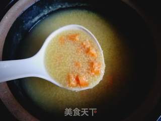 蜜薯红糖小米粥的做法步骤：6