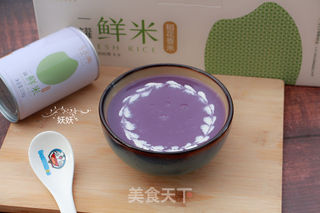 紫薯米糊的做法步骤:5