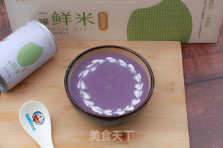 紫薯米糊的做法步骤:7