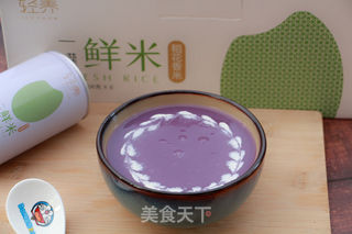 紫薯米糊的做法步骤:8