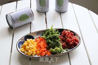 时蔬牛肉炒饭的做法步骤:2