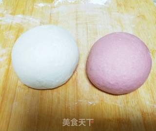 创意双色馒头的做法步骤:3