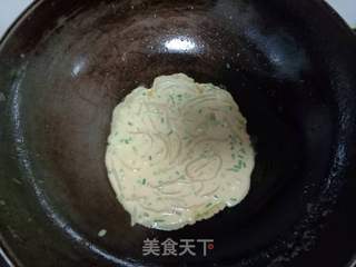 葱花银鱼蛋饼的做法步骤：10