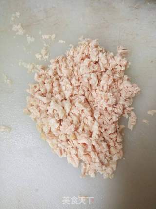 油麦菜鸡肉粥的做法步骤:3