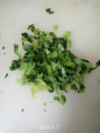 油麦菜鸡肉粥的做法步骤:5
