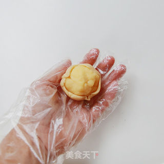 流心奶黄月饼,越心软越好吃的做法步骤:14